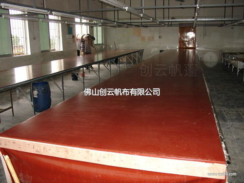 佛山創云帆蓬廠家供應服裝印花廠臺皮 訂做 批發